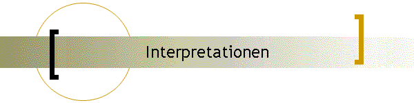 Interpretationen